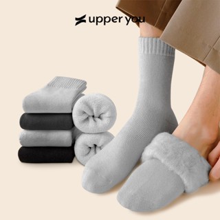 Tất Nam Mùa Đông Giữ Ấm Len Bông Siêu Dày Mịn Upper You Tông Màu Vintage - WM4001/WM4002