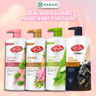 [DAILY] Sữa Tắm Lifebuoy 800gr Detox Sạch Sâu Khỏi Bụi Mịn Pm2.5 100% Từ Thiên Nhiên Hasaki