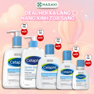 [DAILY] Sữa Rửa Mặt Dịu Lành Cho Da Nhạy Cảm Cetaphil Gentle Skin Cleanser Hasaki Sản Phẩm Chính Hãng