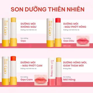 [Set Quà Tặng] Combo Sữa Rửa Mặt Và Son Dưỡng Môi Cỏ Mềm | Hộp quà tặng người yêu, mẹ, cô giáo