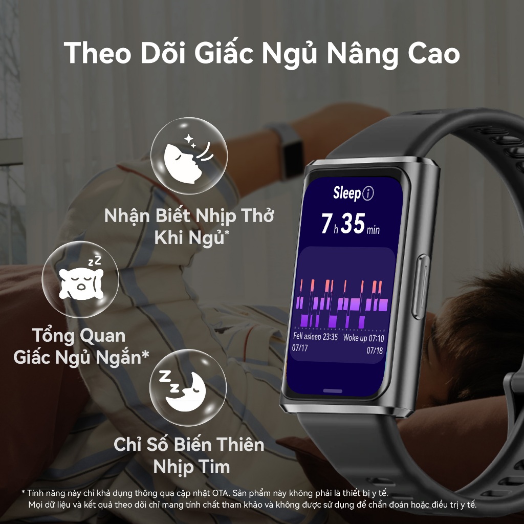 Vòng Đeo Tay Thông Minh HUAWEI Band 11 Pro |Định Vị GNSS Tự Động |Màn Hình 1.62'' Độ Sáng Cao| Quản Lý Sức Khỏe Nâng Cao | BigBuy360 - bigbuy360.vn