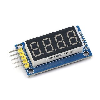 MODULE LED 7 Thanh 4 SỐ HC595