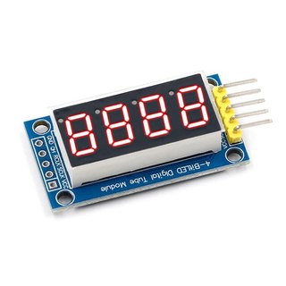 MODULE LED 7 Thanh 4 SỐ HC595