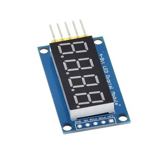 MODULE LED 7 Thanh 4 SỐ HC595