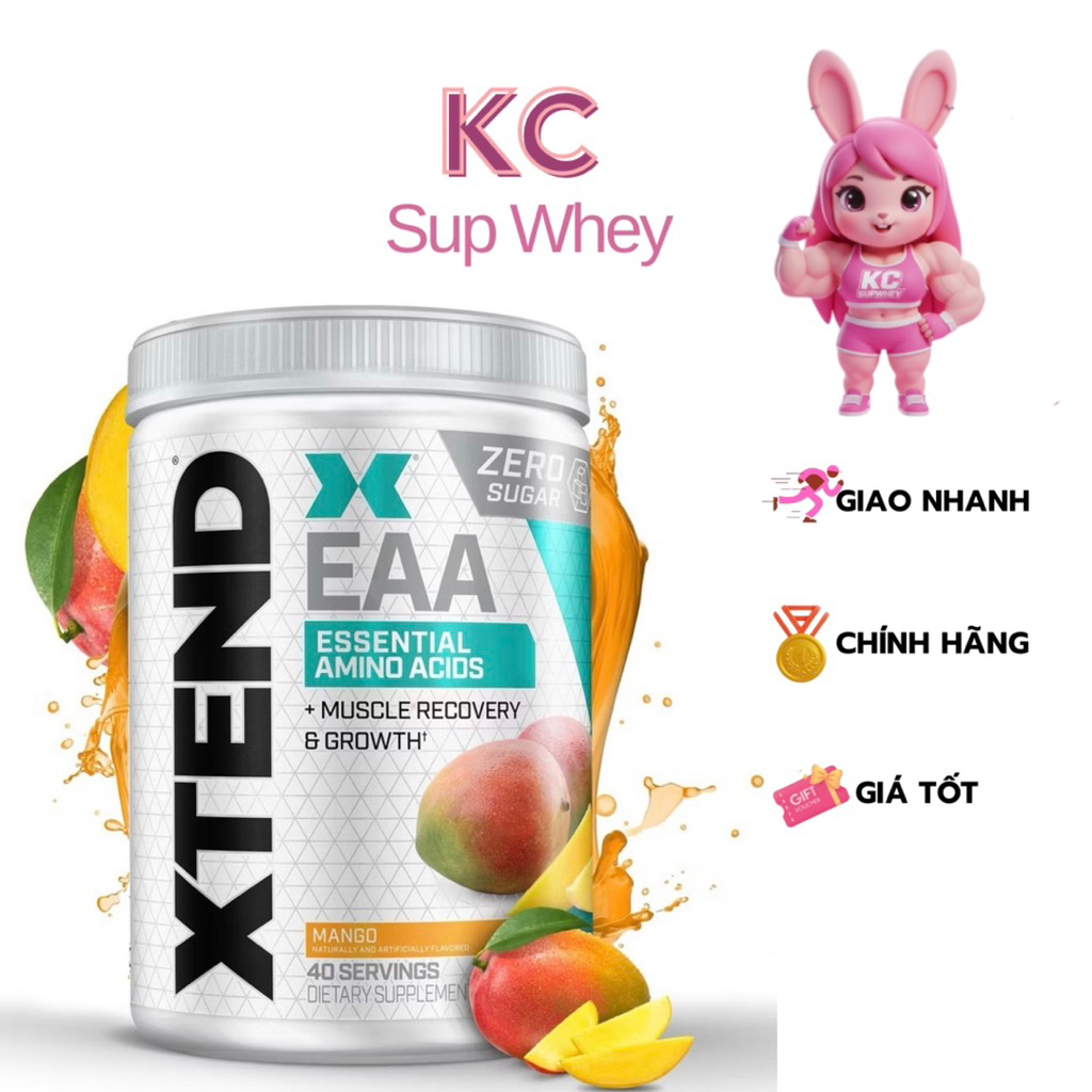 EAA Xtend 40 lần dùng - Hỗ trợ bổ sung amino phục hồi cơ bắp
