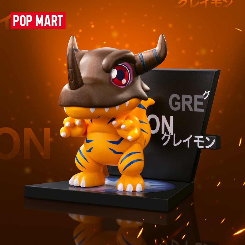 POP MART Digimon Adventure Fridge Magnet Series Figures Blind Box