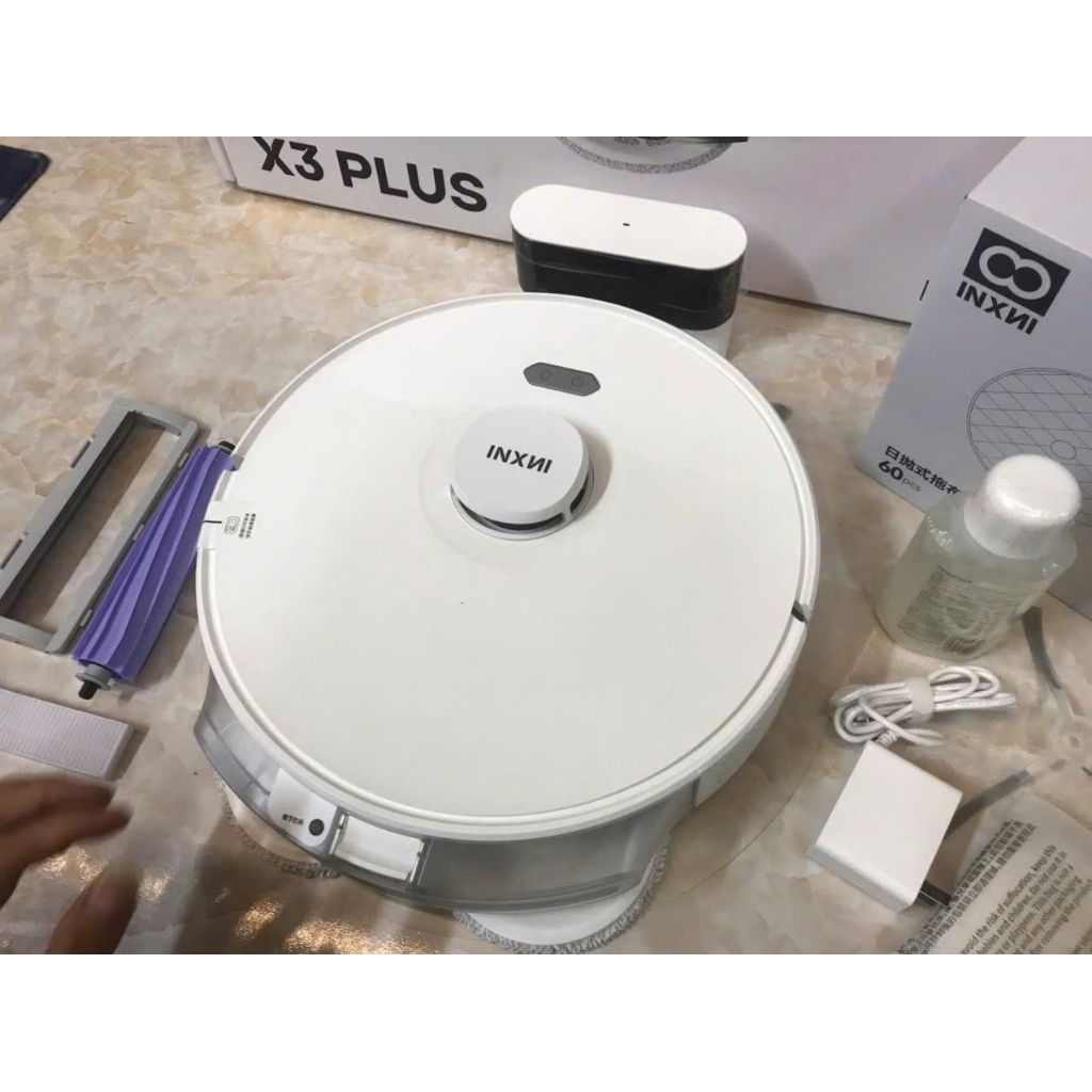 INXNI X3 plus Robot hút bụi lau xoay 360, Phiên bản plus