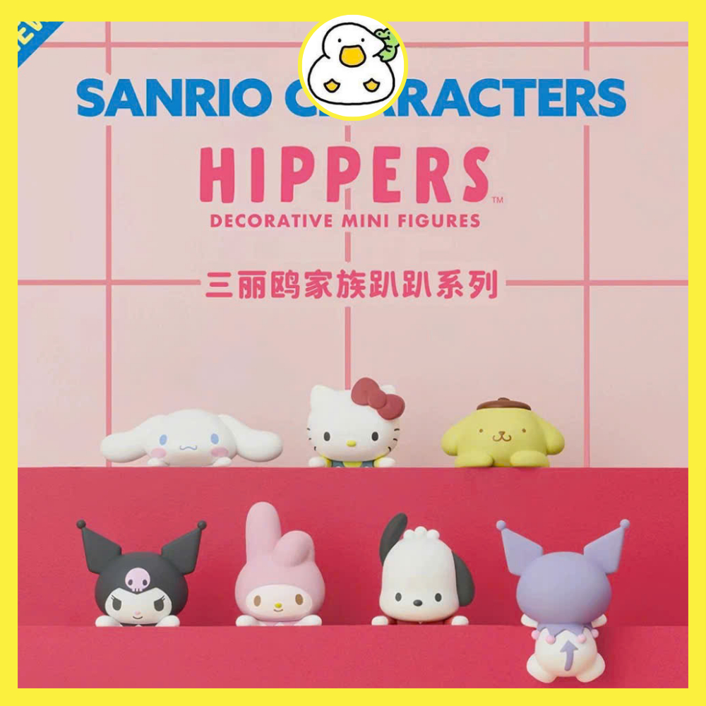 Hippers Sanrio Characters - Hippers Hello Kitty and Friend dễ thương trang trí điện thoại, ,máy tính