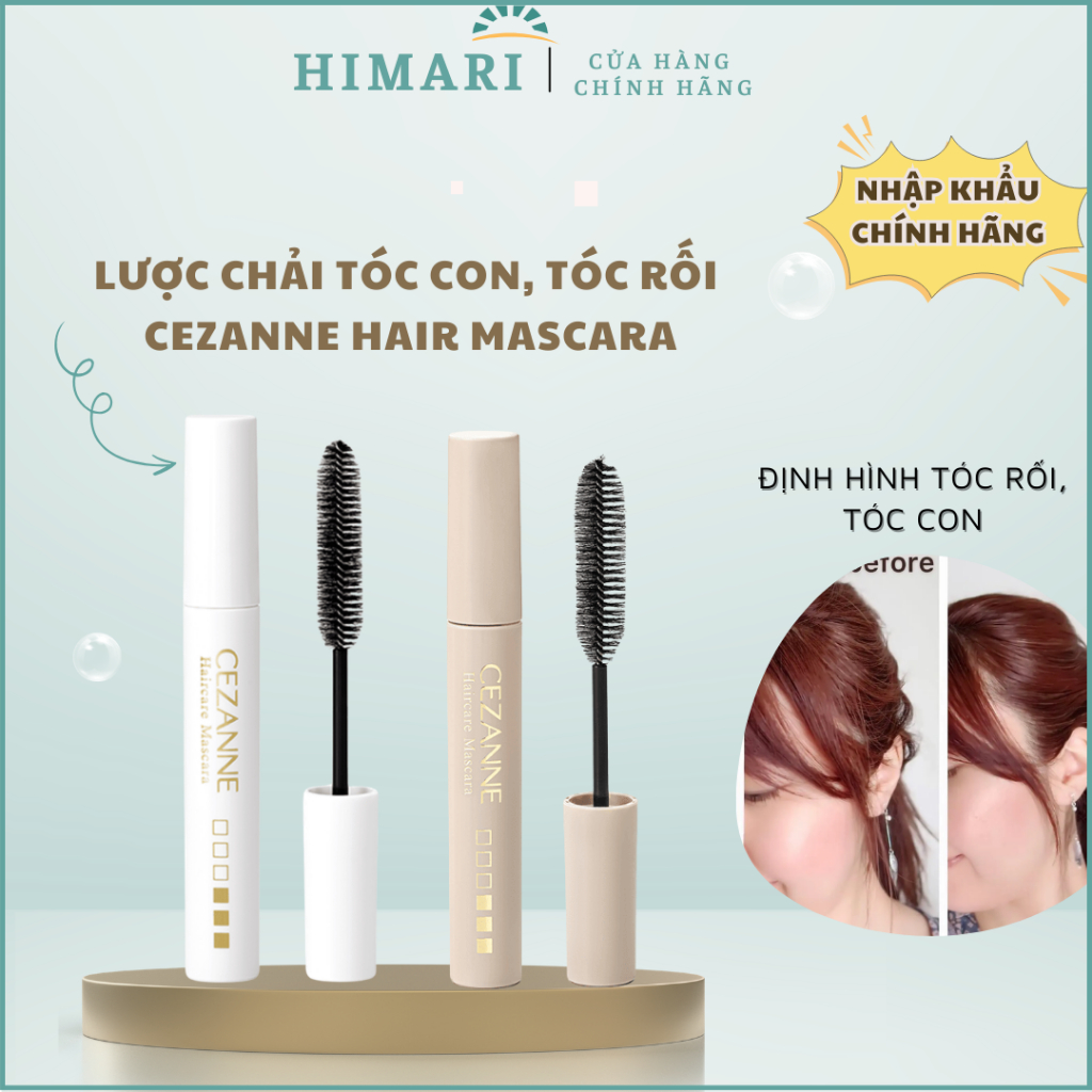 Mascara Chải Tóc Con Cezanne HairCare Mascara Nhật Bản