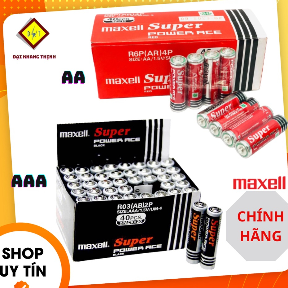 Pin Maxell 2A(AA) 3A(AAA)