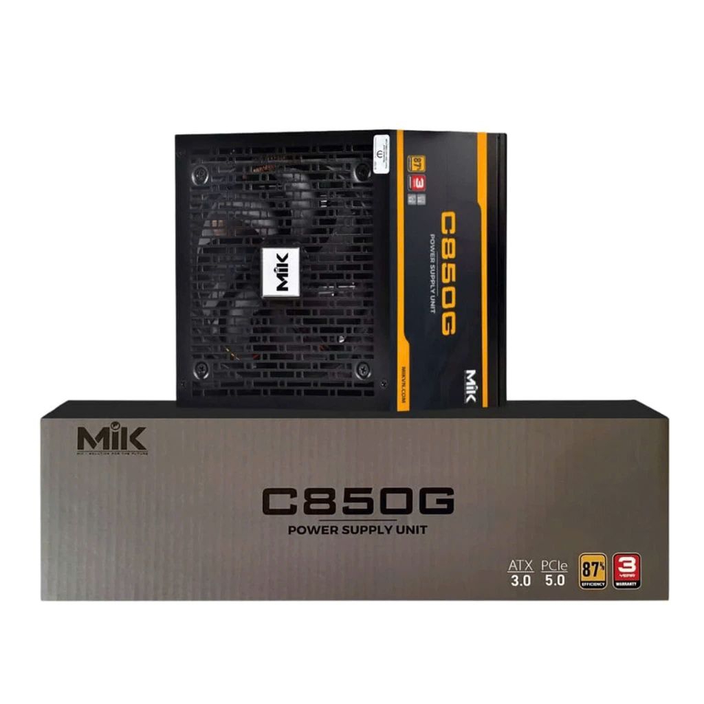 Nguồn máy tính MIK 850W 80 Plus Gold