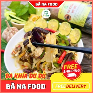 600g Ba Khía Trộn Đu Đủ Giòn Rụm Chắc Thịt Thơm Ngon - Đạt Chứng Nhận OCOP 3 SAO - BÀ NA FOOD