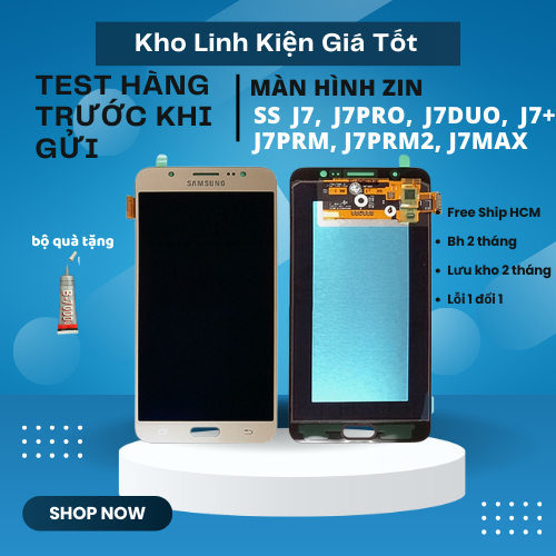BỘ MÀN HÌNH AMOLED SAMSUNG J7/J7PRO/J7DUO/J7PLUS/J7PRIME/J7PRIME2/J7MAX  ĐẸP ZIN (GIAO HẢO TỐC)