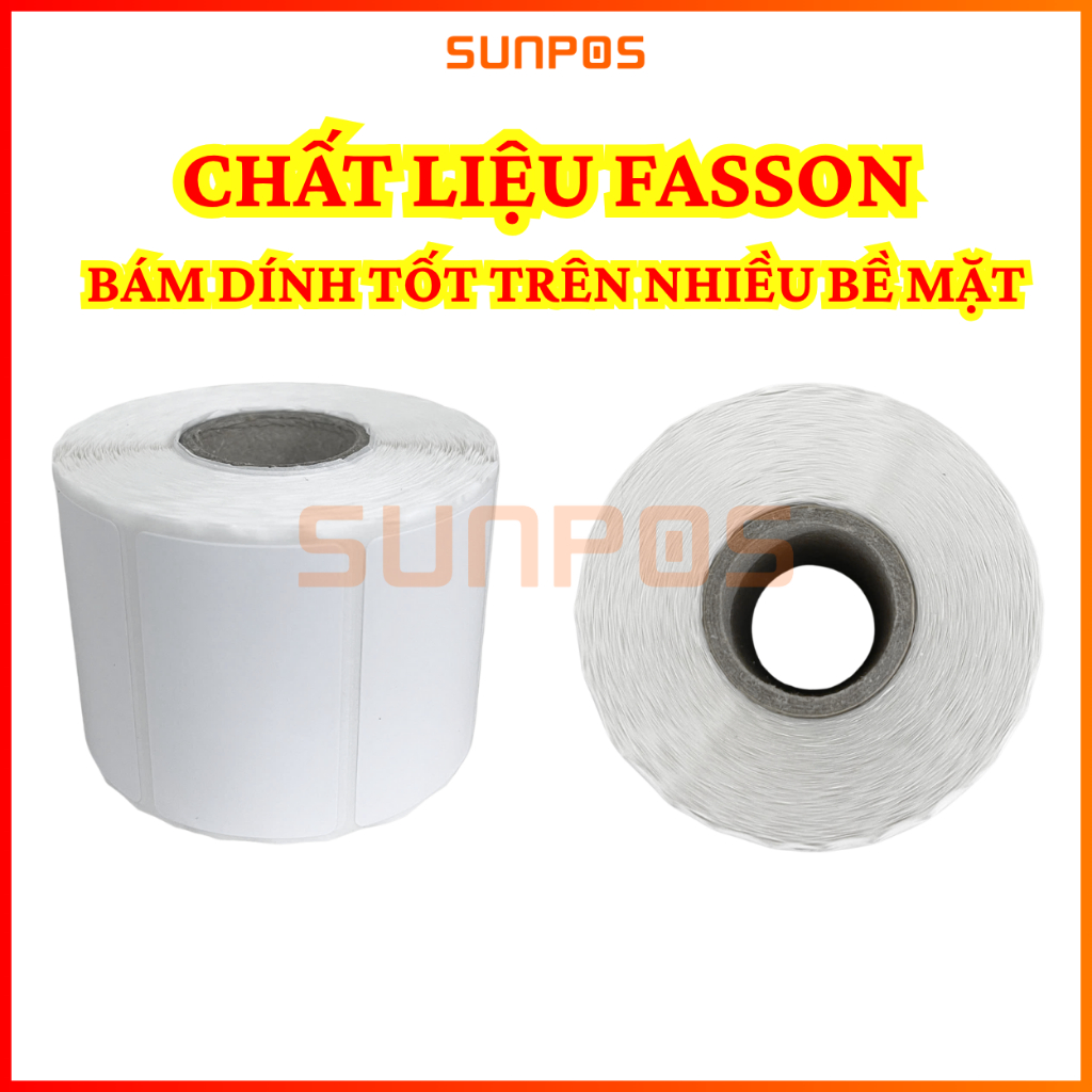 [THÙNG - 40x30, 50X30] TEM TRÀ SỮA , TEM IN MÃ VẠCH KHỔ 40x30, 50X30. TEM DÁN LY TRÀ SỮA, TEM THIẾT 