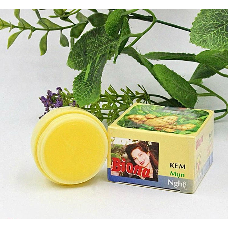 Kem Mụn Biona Chiết Xuất Từ Nghệ Và Vitamin B2 Giúp Mờ Sẹo, Vết Thâm Mụn Chính Hãng 3G