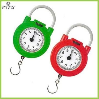 ( HN ) Cân điện tử cầm tay mini 10kg có móc treo tiện dụng 16x7.5cm
