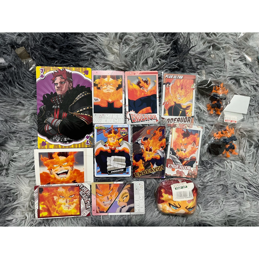 Combo goods/card/fig Todoroki Enji- Endeavor My Hero Academia/MHA