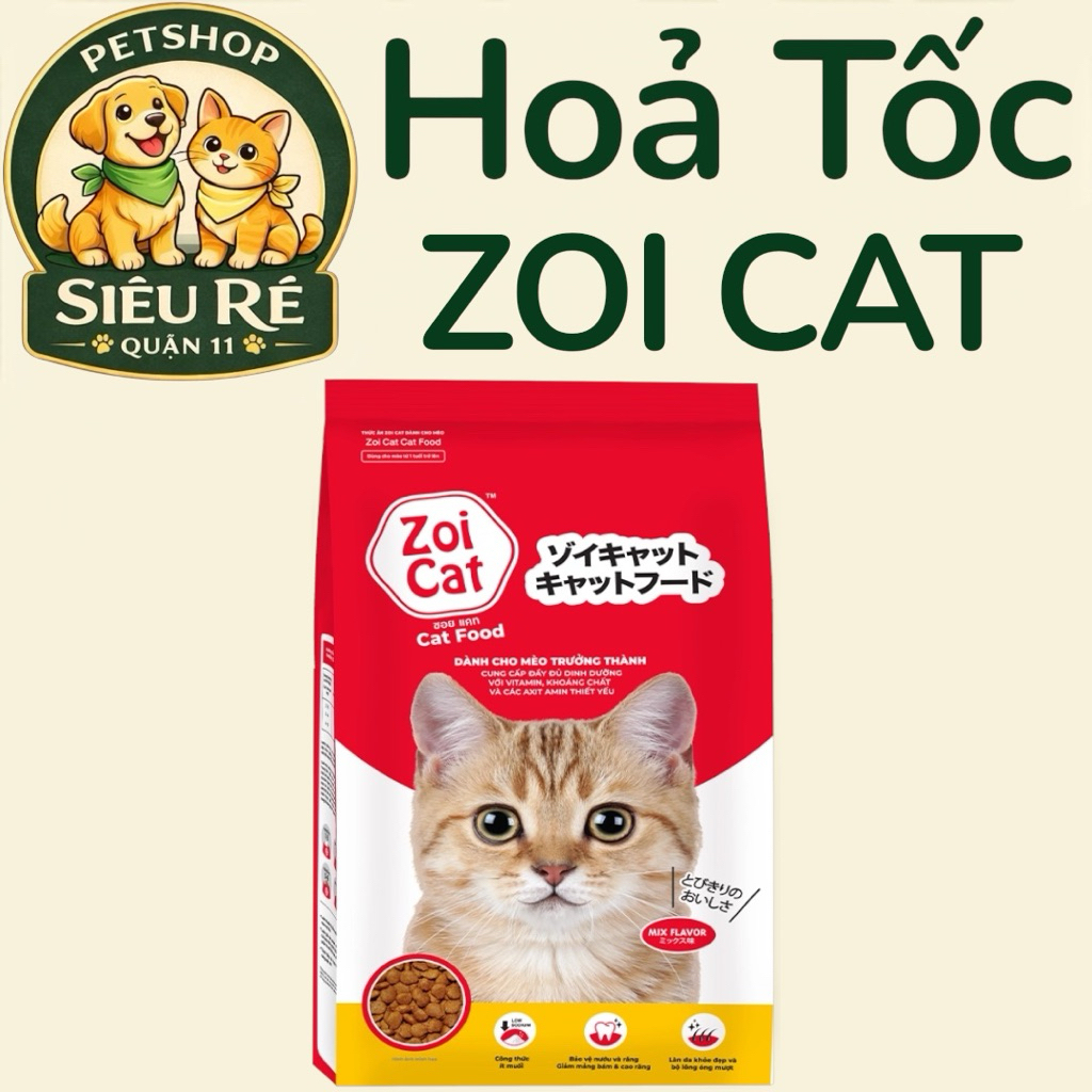 [BAO 20KG] HẠT ZOI CAT 1 BAO 20KG (20 GÓI 1KG) NGUYÊN BAO - THÁI LAN -
