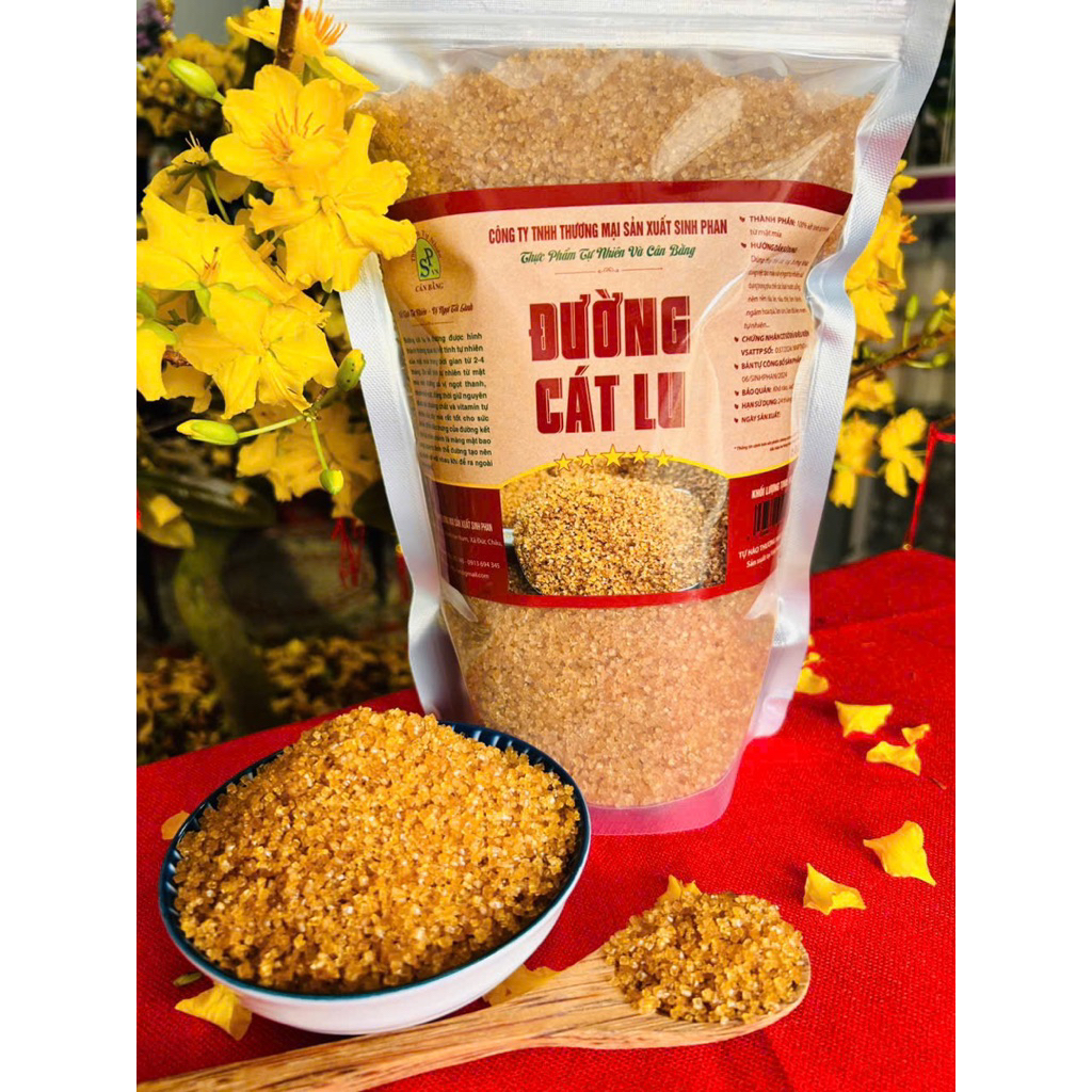 Đường cát lu kết tinh tự nhiên 1kg