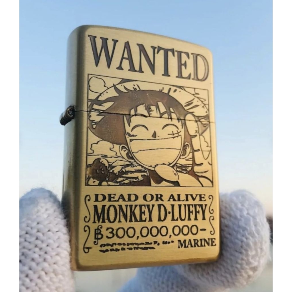 Vỏ Zippo Đồng Khối - Zippo Giá Rẻ - Zippo Chính Hãng Chủ Đề WANTED Bản Giới Hạn