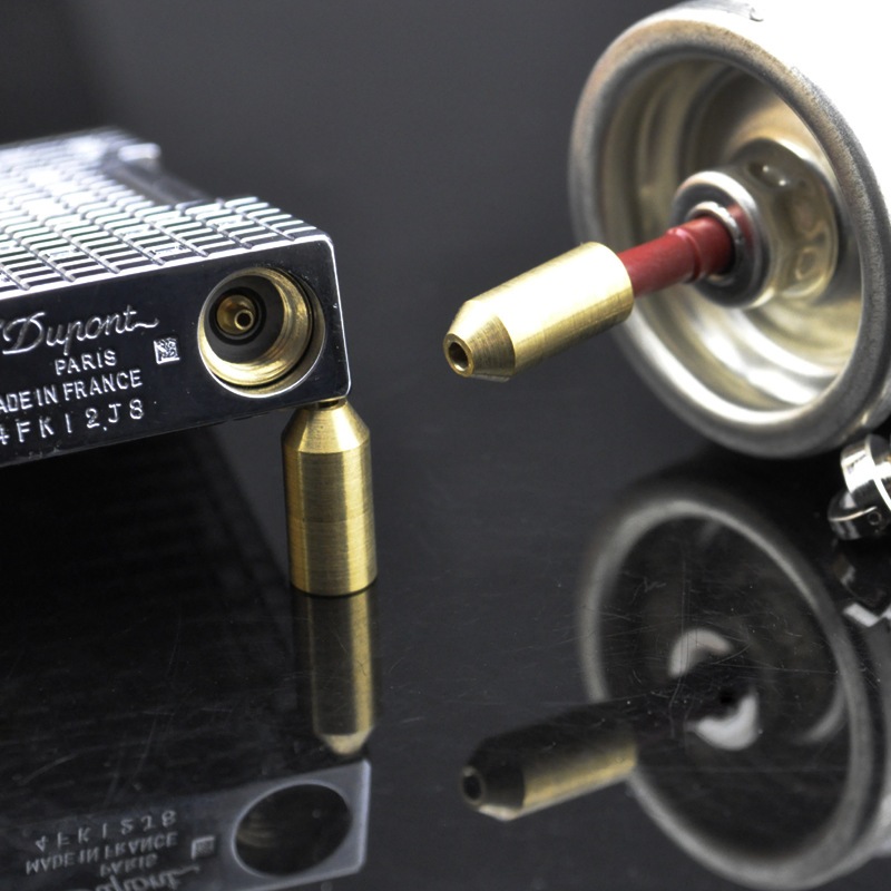 Đầu Bơm S.T. Dupont 2 Line Bằng Đồng – Phụ Kiện Nạp Gas Dupont Bền Bỉ, Dễ Sử Dụng