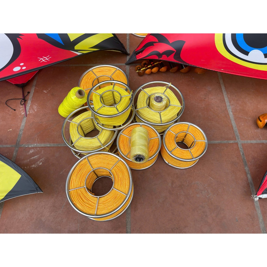 Combo Guồng + dây China đủ kích thước từ 1li2 đến 4li- Diều Sáo Đức Mạnh