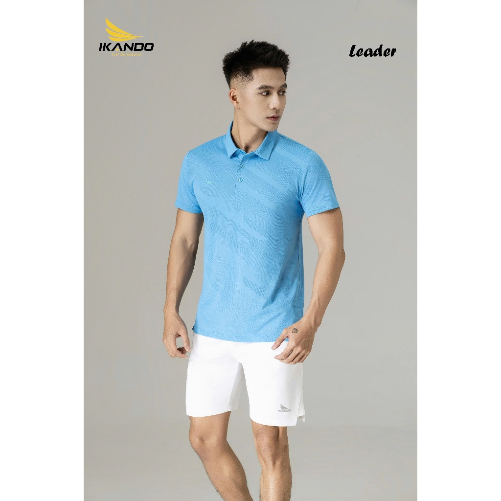 Áo Thể Thao Nữ IKANDO Leader, Cổ Trụ, Vải Thun Lạnh Dệt, Co Giãn, Thoáng Khí - Nhiều màu