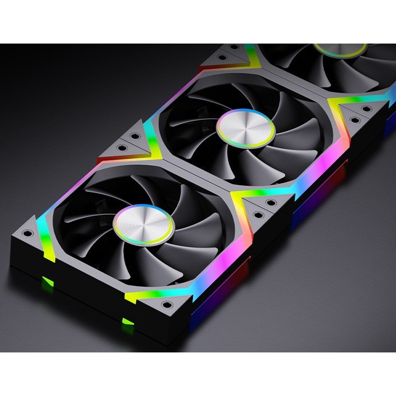 Quạt tản nhiệt PC - Fan Led ARGB Starlink V9 PRO - Phiên bản gió thổi xuôi và thổi ngược