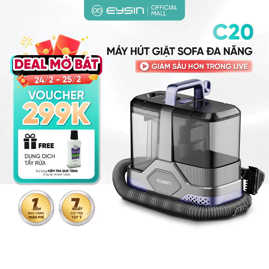 Máy hút giặt EYSIN C20