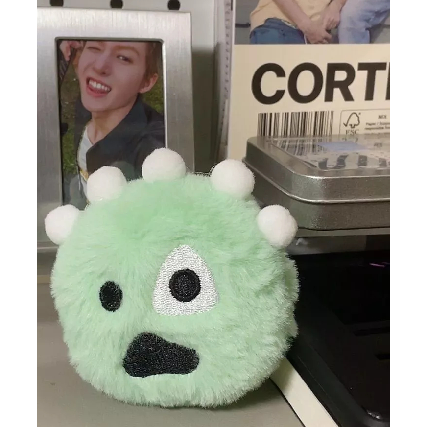 CORTIS Ball Ver Lông Tròn Cute Poyoyoi - Móc Treo Cortis Ball