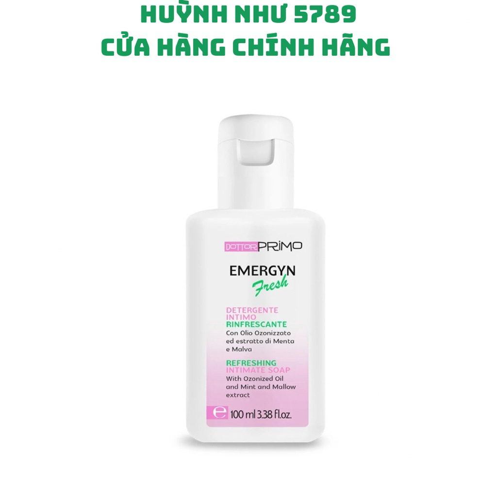 [CHÍNH HÃNG]Gel vệ sinh vùng kín Emergyn Fresh giúp làm sạch, ngừa mùi hôi, giữ ẩm (100ml)