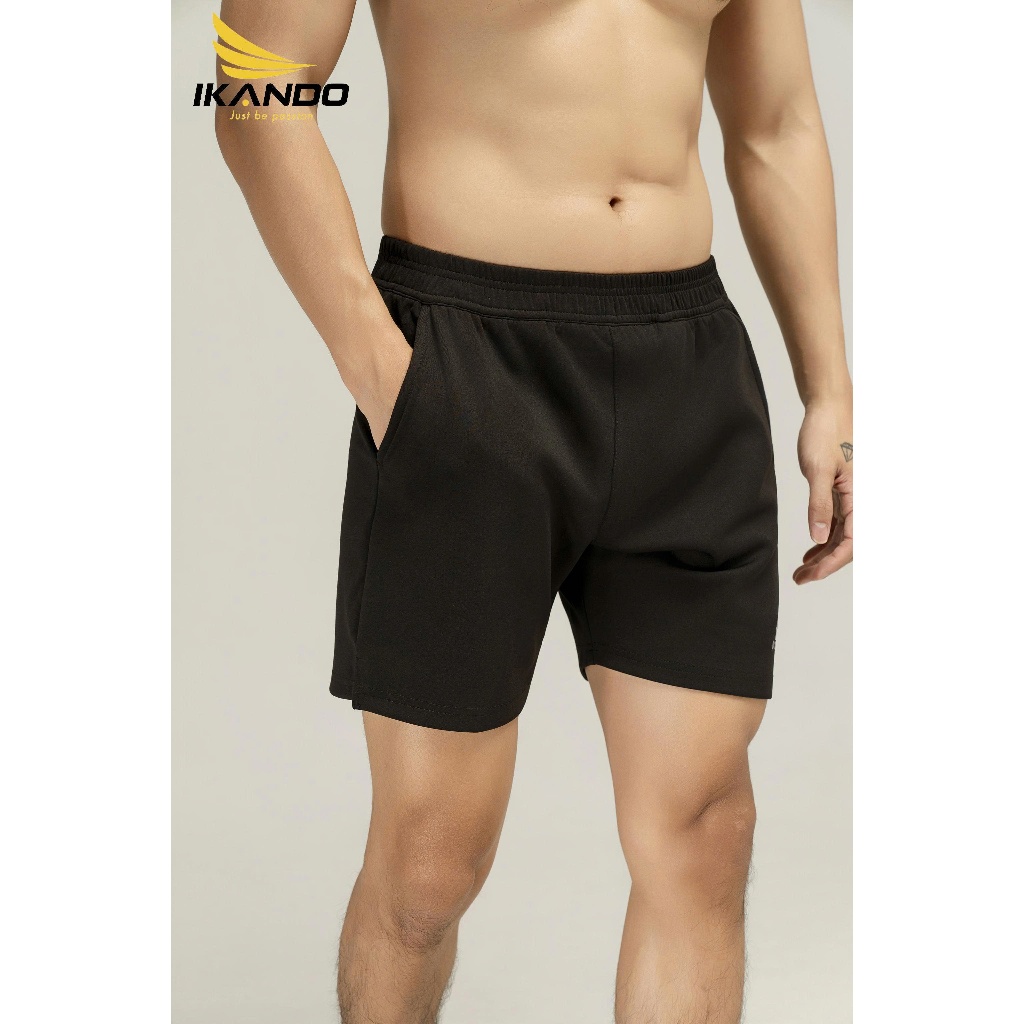 Quần Thể Thao Cầu Lông Nam Ikando Mik 05, Vải Thun Co Giãn, Thoáng Hơi Nhanh, Mềm Nhẹ