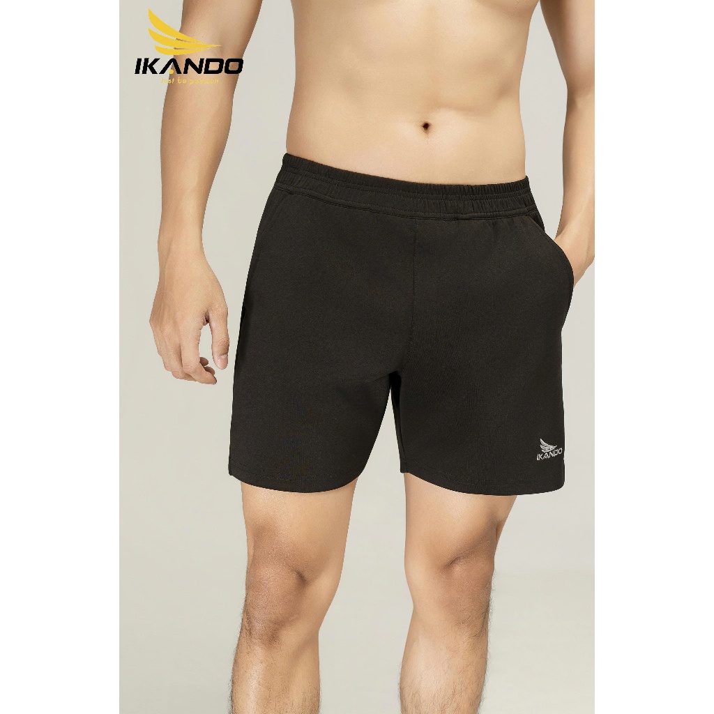 Quần Thể Thao Cầu Lông Nam Ikando Mik 05, Vải Thun Co Giãn, Thoáng Hơi Nhanh, Mềm Nhẹ