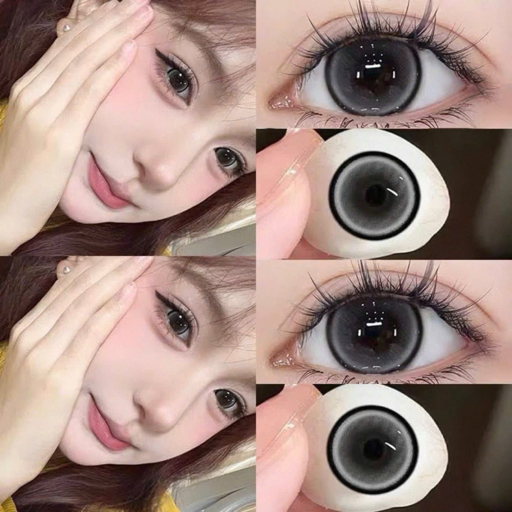 [Có Cận] BEAR LENS - Lens 6 tháng Green 14.5mm Make Up Cosplay