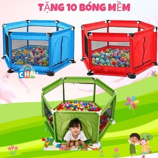 🎉𝑻𝒂̣̆𝒏𝒈 10 𝑩𝒐́𝒏𝒈🎉Quây bóng, nhà bóng hình vuông 1m25x1m25 có rổ+quây lục.100% HÀNG KHUNG INOX