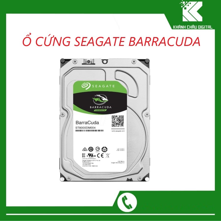 Ổ CỨNG HDD SEAGATE BARRACUDA 8TB 3.5" DESKTOP