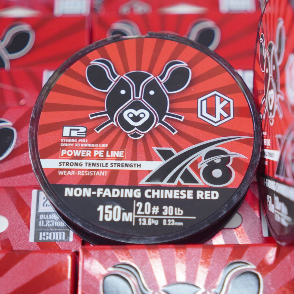 [LK HÒA] DÂY DÙ CHUYÊN CÂU LURE LK RED X8, DÂY CÂU CHUYÊN LURE LK RED 150M, DÂY LK RED KHÔNG PHAI MÀ