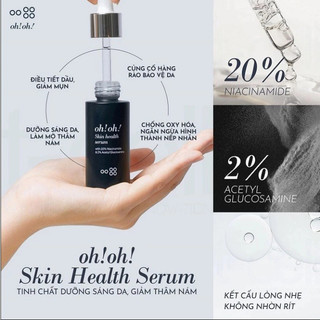 Serum Oh!Oh! Dưỡng Sáng Đều Màu Da 20% Niacinamide 30ml