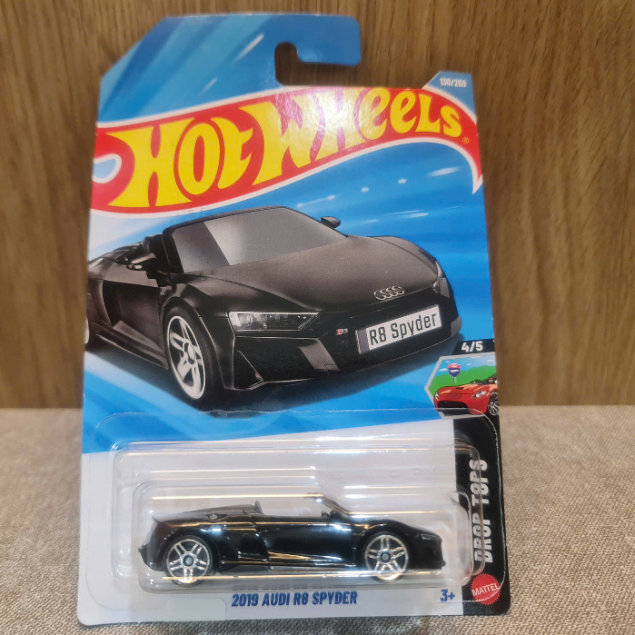 Xe mô hình Hot Wheels 2019 Audi R8 Spyder Tỷ lệ 1:64 - New 100% Chính Hãng