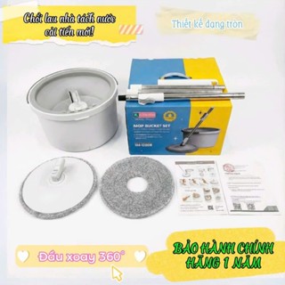 Bộ Cây Lau Nhà Tách Nước Bẩn. BẢO HÀNH CHÍNH HÃNG 1 NĂM. Hiện Đại Thông Minh Tự Tách Chất Bẩn Thùng