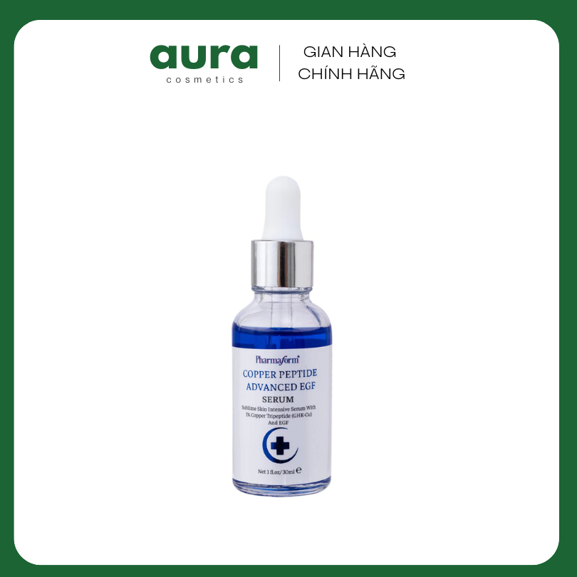 [Pharmaform] Tinh Chất Phục Hồi Copper Peptide Advance EGF Serum Pharmaform 30ml