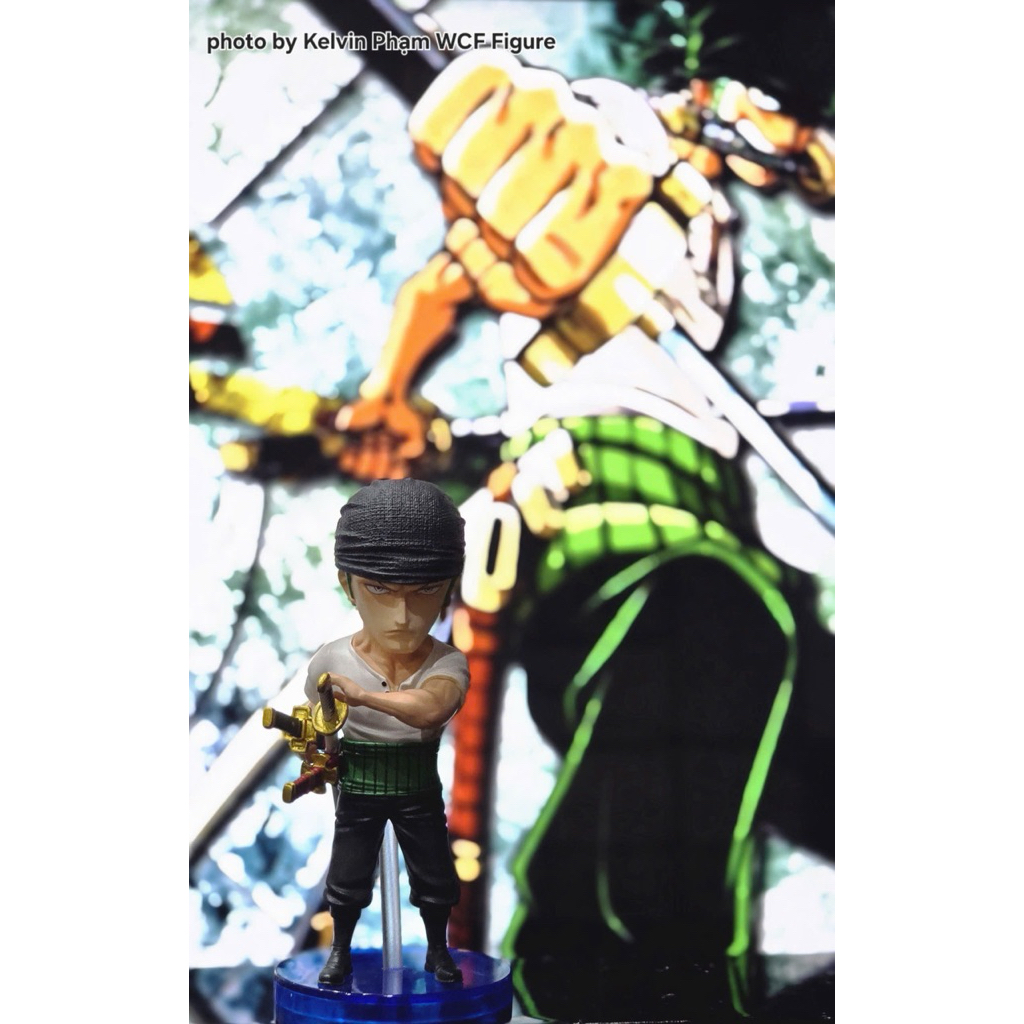 Mô hình Resin WCF chính hãng M4 Studio One Piece East Blue Arc Roronoa Zoro