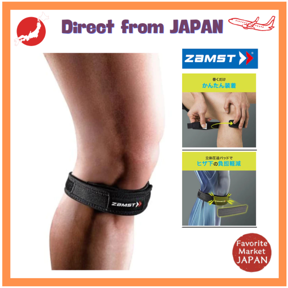 ZAMST JK Band Knee Support – Below Kneecap Support, Band Type, Left/Right, Sports & Daily Use【Direct
