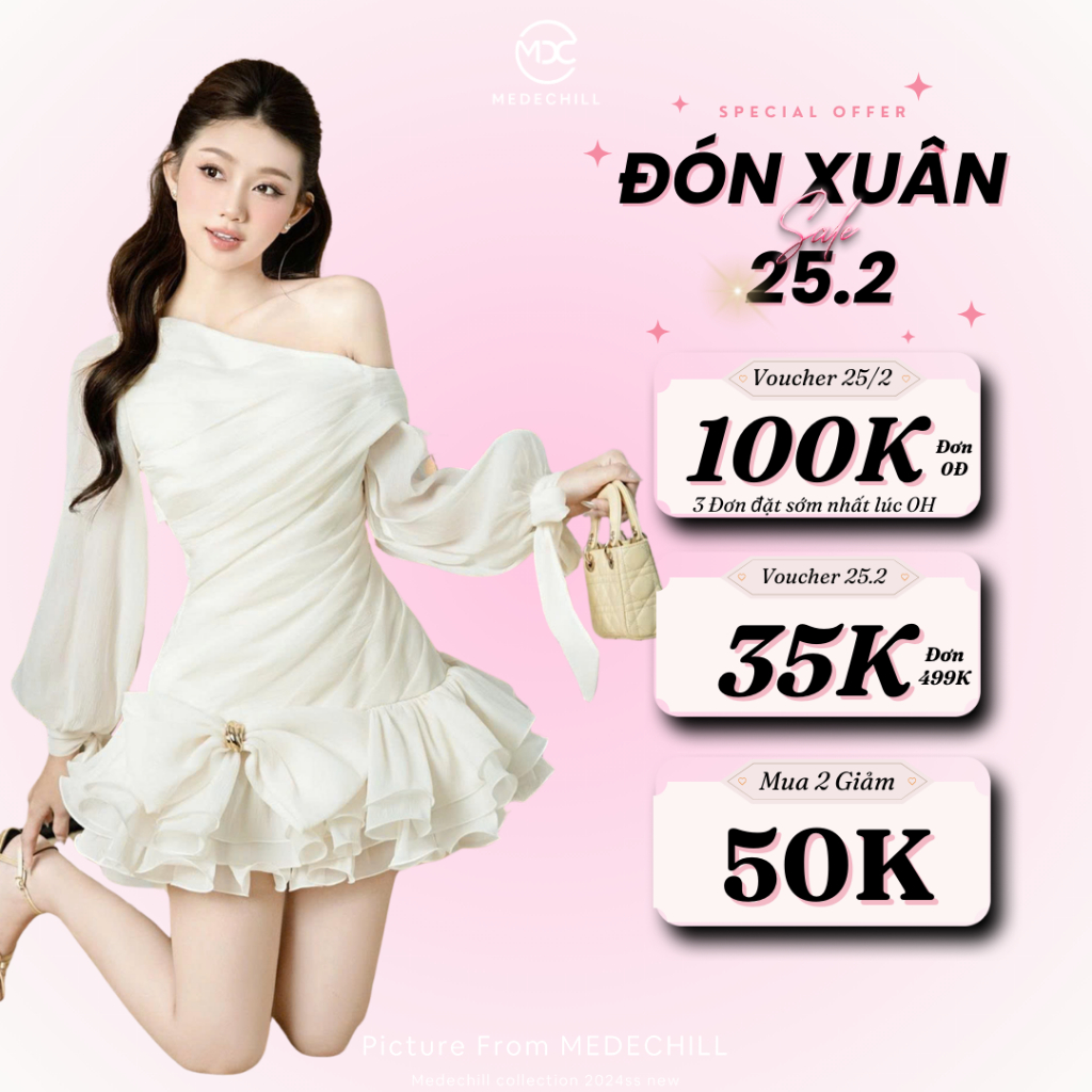 Đầm Dự Tiệc, Sinh Nhật, Hẹn Hò MEDECHILL