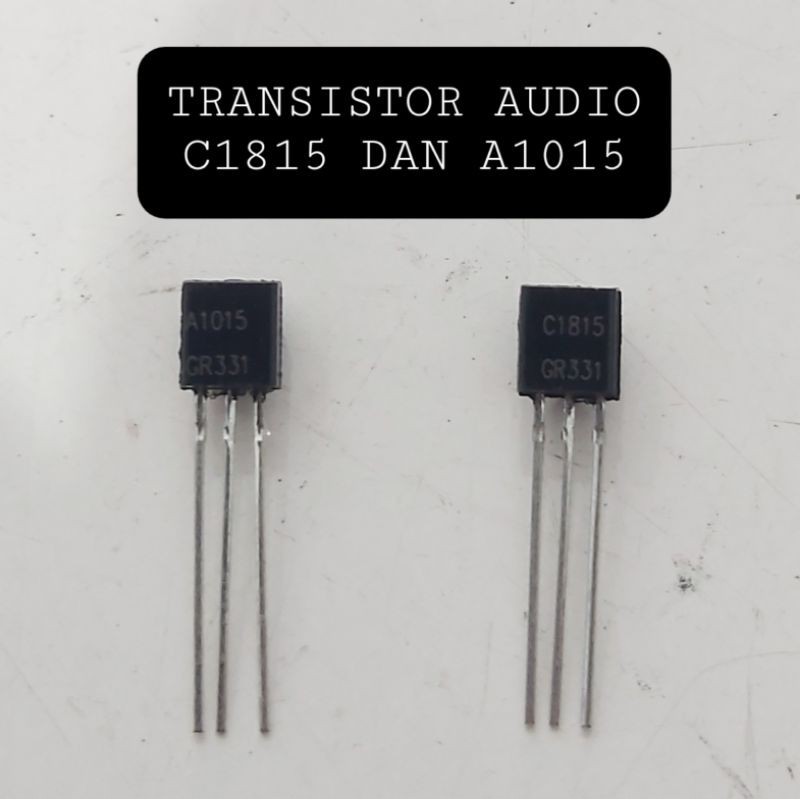 set 50 con transistor C1815 A1015