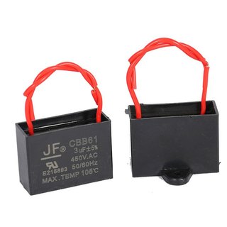 TỤ QUẠT 3UF 400VAC 50/60HZ