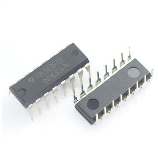 Ic chức năng 74LS247 BCD to 7-Segment Decoder - Driver chân cắm DIP16