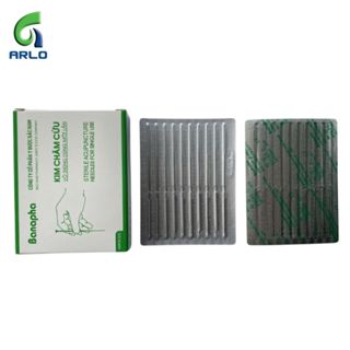 Kim đẩy chỉ Banapha vô trùng dùng 01 lần vỉ 10 cán thép- Hộp 100 kim