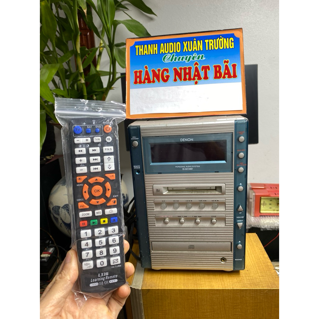 * Khiển học lệnh dàn DENON D-M2 • D-M1MD • D-G1MD • D-G1 có EQ dùng ngay.