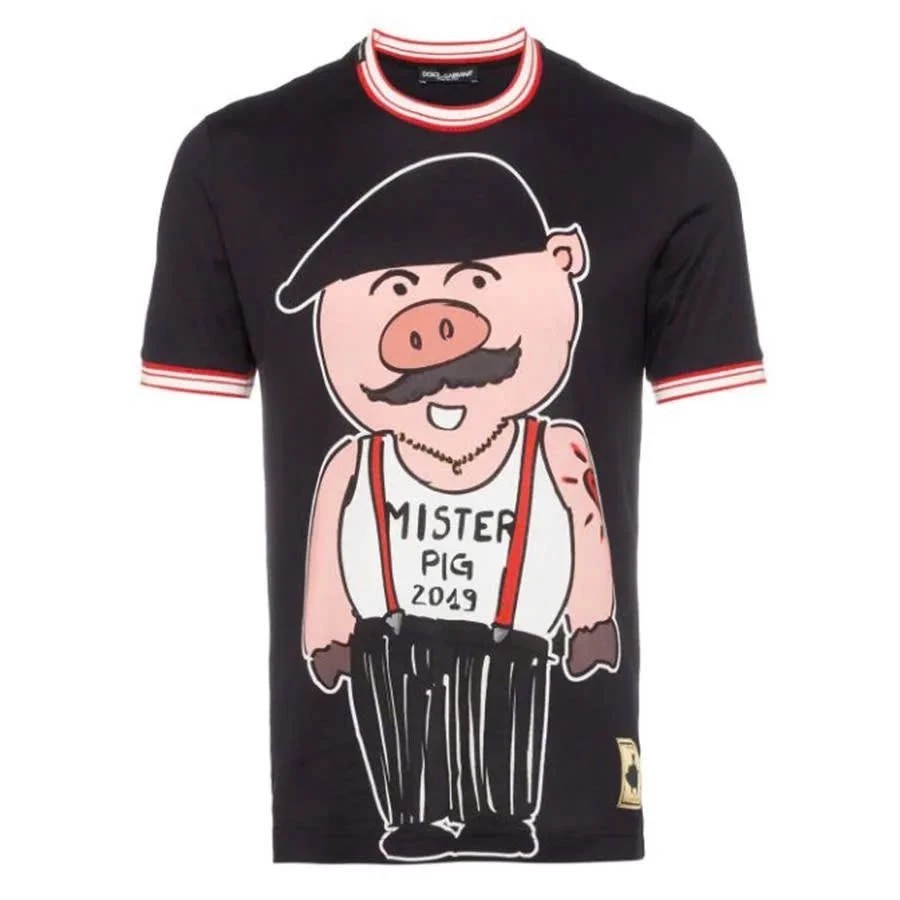 Áo Thun Chàng Trai Lợn ❤ Áo Phông Cotton Dày Dặn Dáng Rộng Nam Nữ NA102